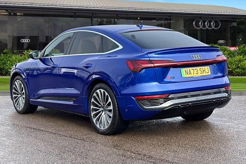 Used Audi e-tron Sportback S-Line 300 kW (408 HP) 2023 Blue SUV