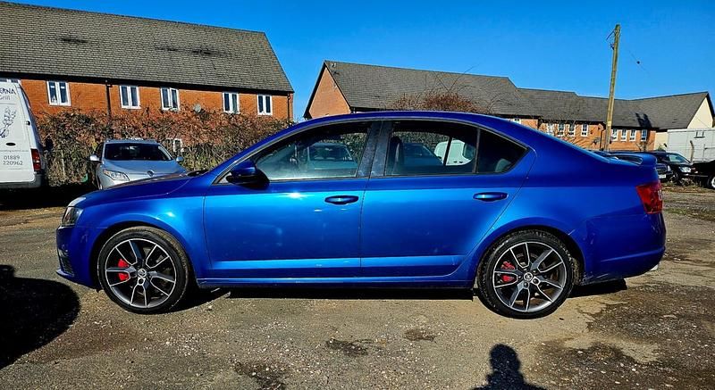 Used Skoda Octavia vRS 2015 Blue Hatchback
