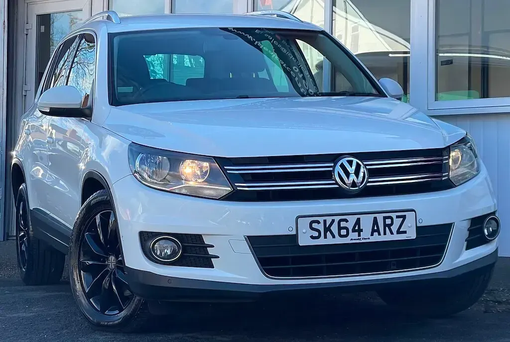 Used VW Tiguan Match 160 HP (117 kW) 2014 White SUV