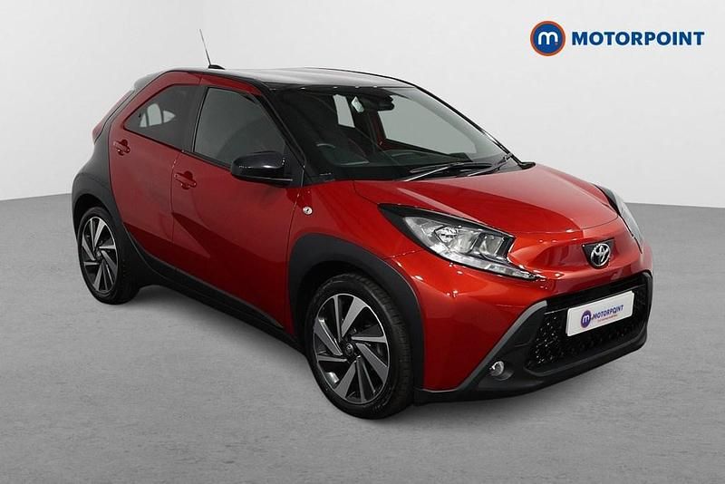 Red Used 2022 Toyota Aygo Hatchback | £11,399 (Fair price) - Image 1/4