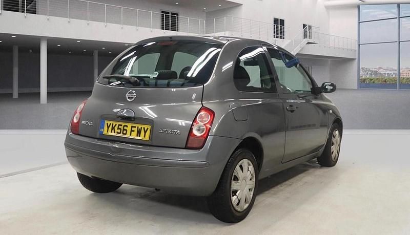 Begagnad Nissan Micra 79 HK (58 kW) 2008 Grå Halvkombi