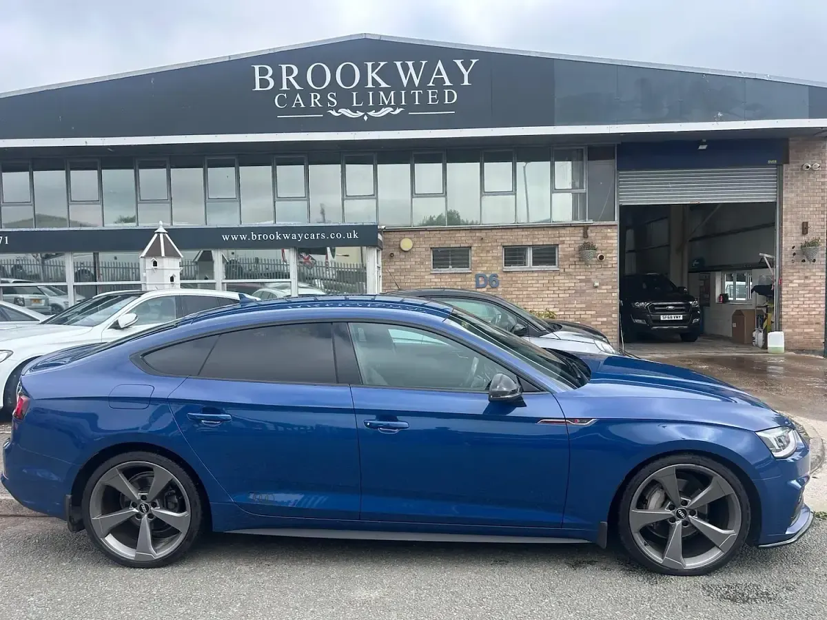 Used Audi A5 Sportback Black Edition 2020 Blue Hatchback