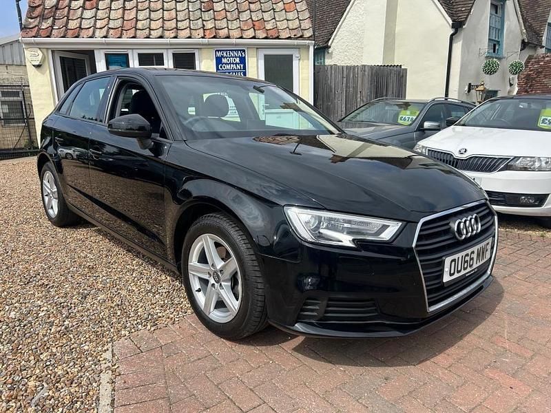 Black Used 2016 Audi A3 Advanced Hatchback | £9,980 (Fair price) - Image 1/4