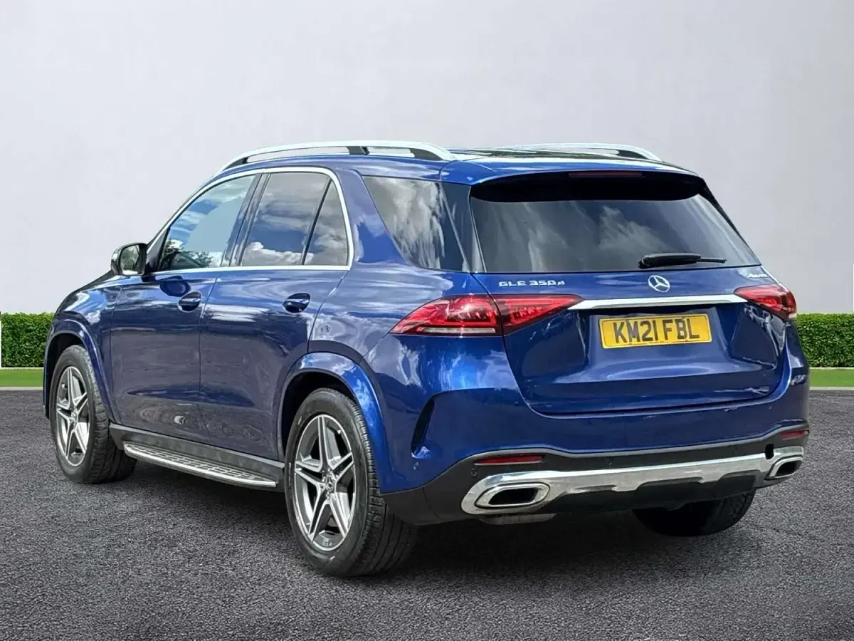 Used Mercedes GLE350 AMG line 2021 Blue Estate