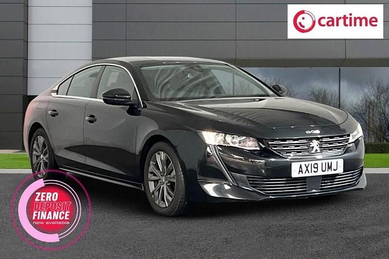 Black Used 2019 Peugeot 508 Active Hatchback | £9,499 (Fair price) - Image 1/4