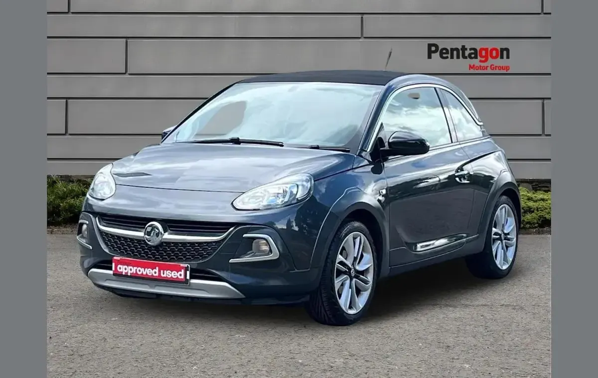 Used Vauxhall Adam Rocks 86 HP (63 kW) 2018 Grey Hatchback
