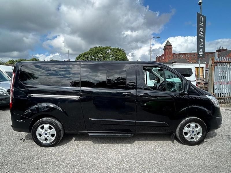 Black Used 2018 Ford Tourneo Custom Titanium MPV | £17,490 (A bit pricey) - Image 1/4
