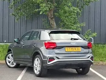 Begagnad Audi Q2 S-Line 150 HK (110 kW) 2020 Grå SUV