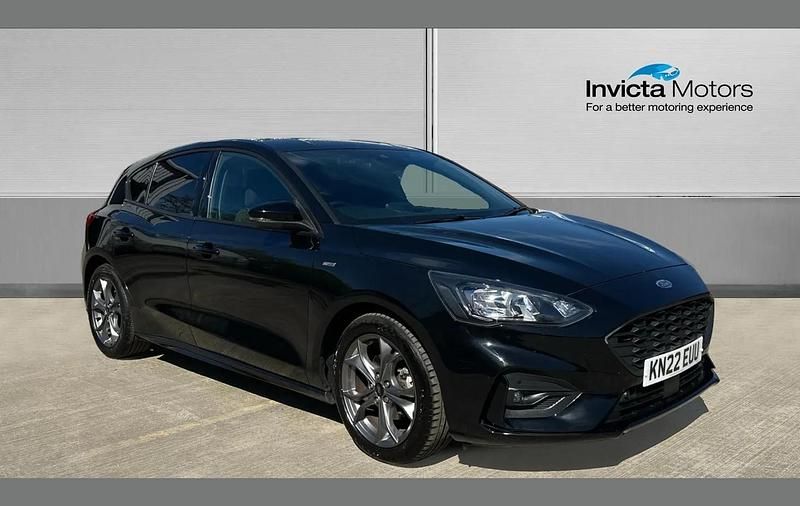 Used Ford Focus ST-Line 125 HP (91 kW) 2022 Black Hatchback