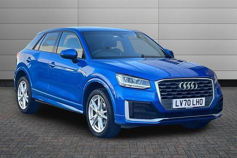 Used Audi Q2 S-Line 116 HP (85 kW) 2020 Blue SUV