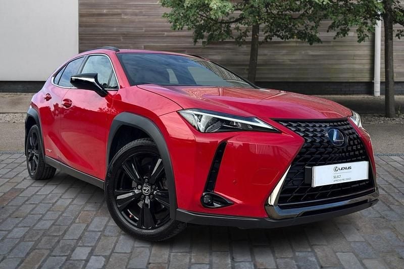 Red Used 2022 Lexus UX 250h Sport Line SUV | £20,489 (Fair price) - Image 1/4