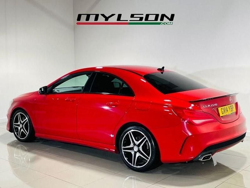 Used Mercedes CLA220 AMG 170 HP (125 kW) 2014 Red Sedan