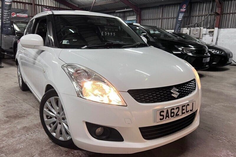 White Used 2012 Suzuki Swift SZ3 Hatchback | £3,995 (Fair price) - Image 1/1