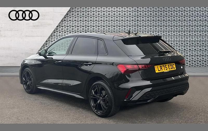 Used Audi A3 e-tron Black Edition 200 HP (147 kW) 2025 Black Hatchback