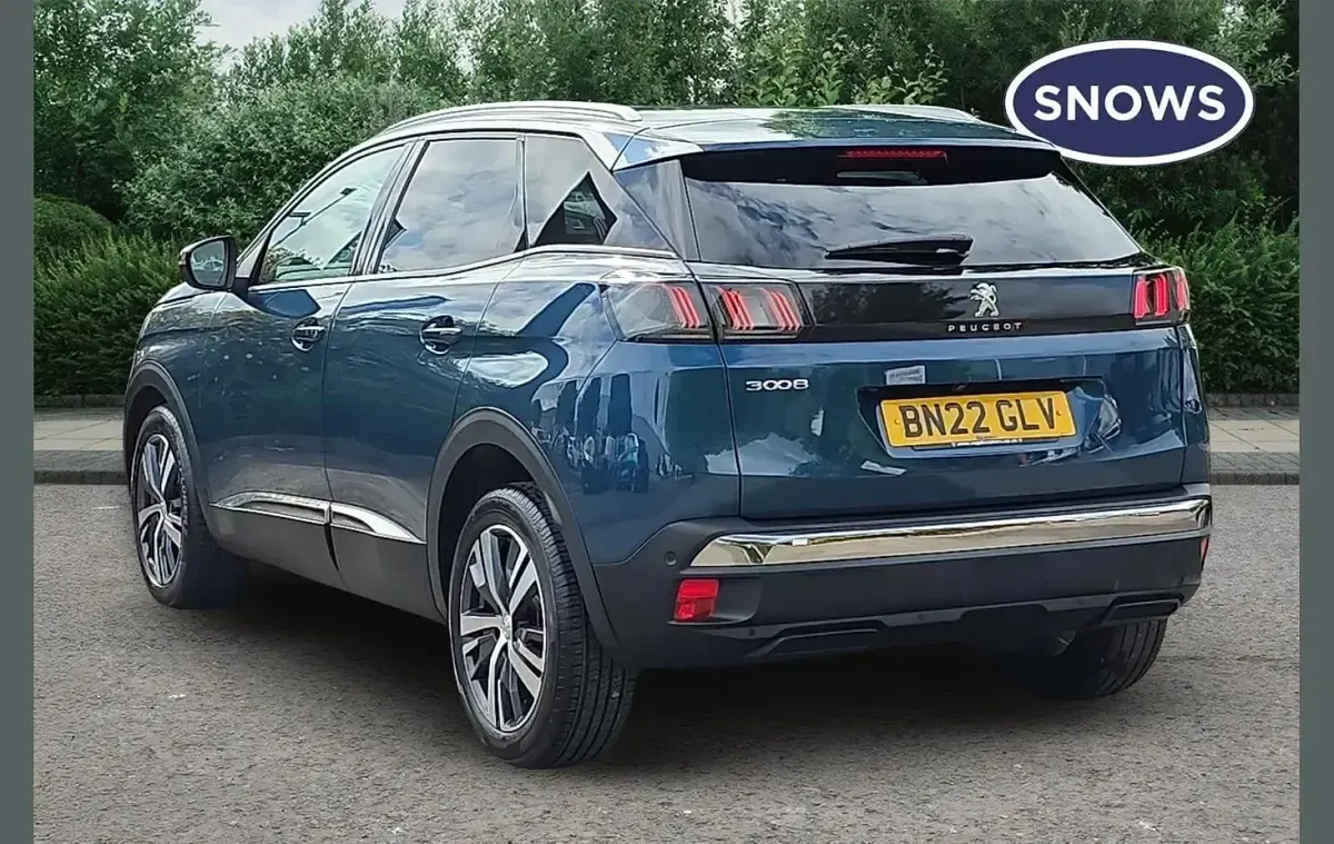 Used Peugeot 3008 Allure Premium 131 HP (96 kW) 2022 Celebus blue SUV