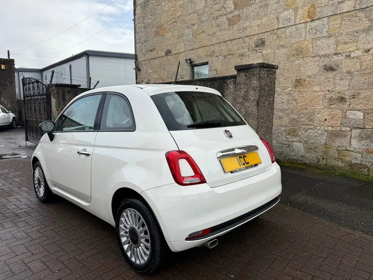 Used Fiat 500 Pop 69 HP (50 kW) 2016 White Hatchback