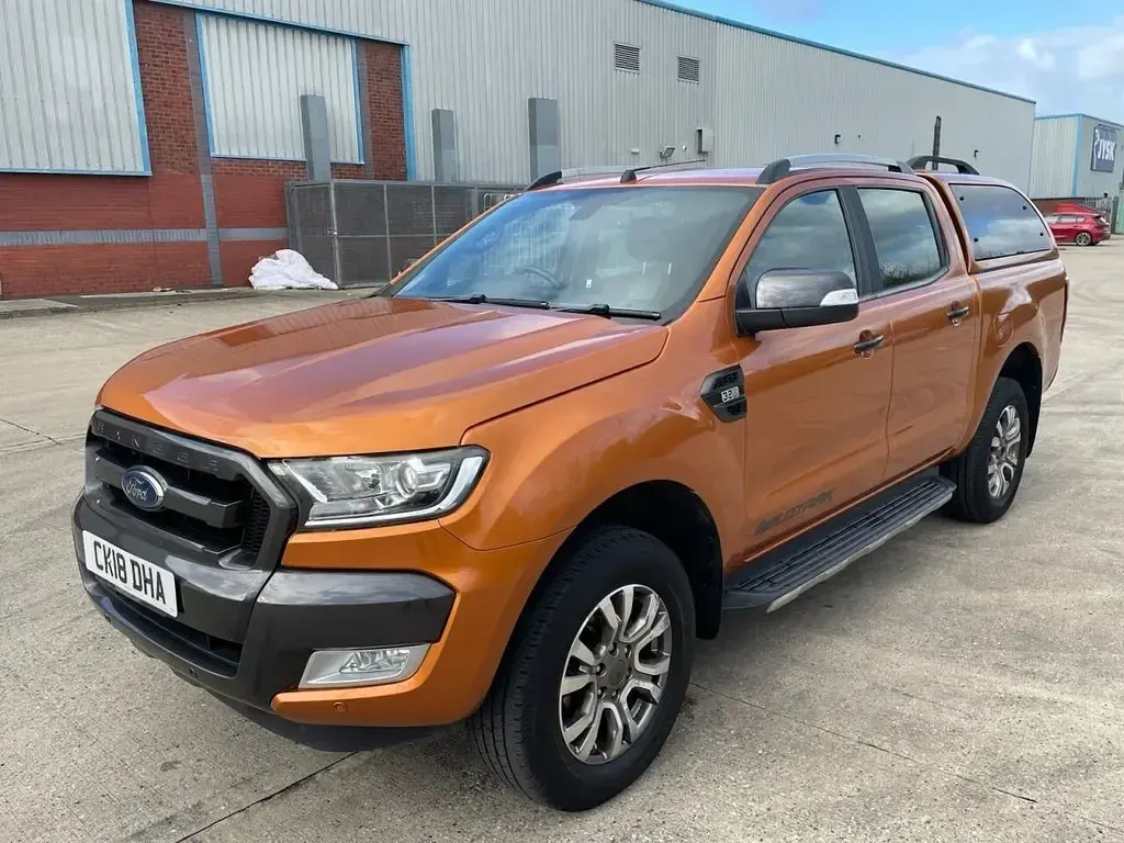Used Ford Ranger Wildtrack 200 HP (147 kW) 2018 Orange Pickup