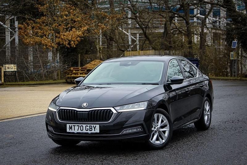 Used Skoda Octavia SE L 2021 Black Hatchback