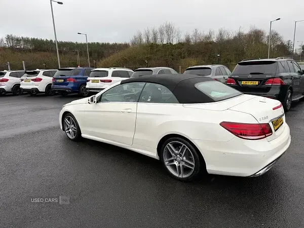 Used Mercedes E250 AMG 2013 White Cabriolet
