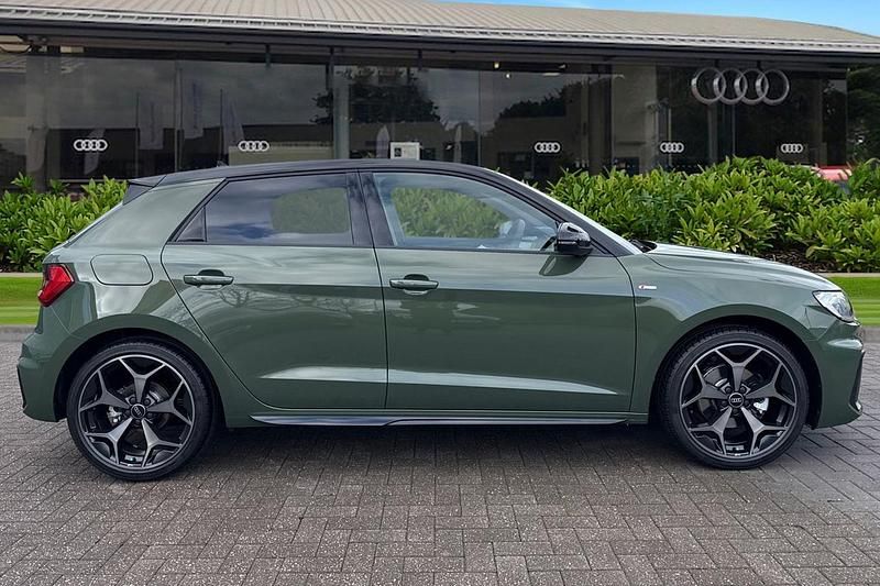 New Audi A1 Sportback Black Edition 150 HP (110 kW) 2026 Green Hatchback