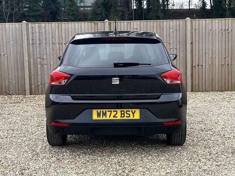 Used Seat Ibiza SE 95 HP (69 kW) 2023 Black Hatchback