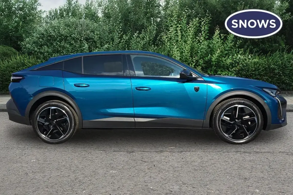 New Peugeot e-408 GT 158 kW (215 HP) 2025 Blue SUV