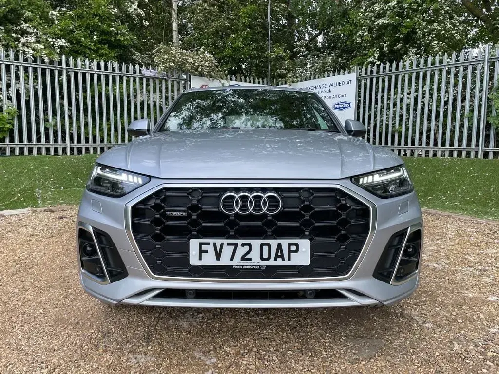 Used Audi Q5 S-Line 265 HP (194 kW) 2022 Silver SUV