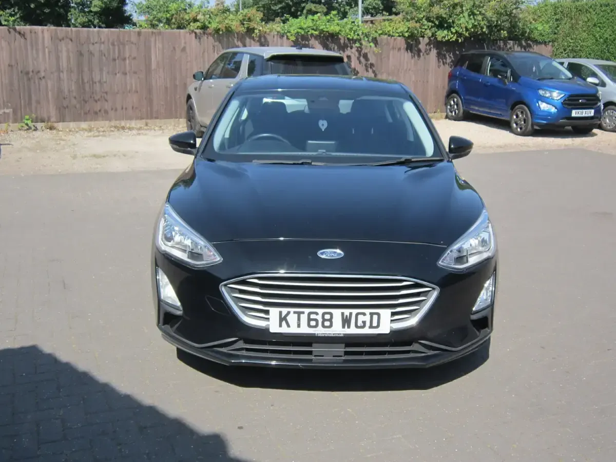 Used Ford Focus Zetec 2018 Black Hatchback
