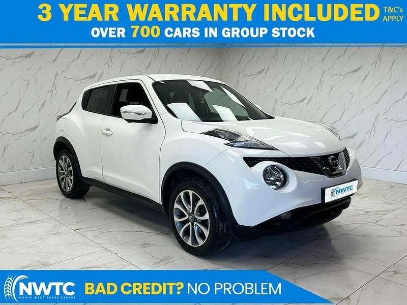 White Used 2016 Nissan Juke S SUV | £4,395 (Good price) - Image 1/4