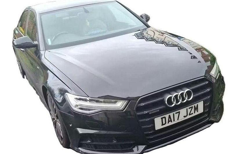 Used Audi A6 Black Edition 190 HP (139 kW) 2017 Black Sedan