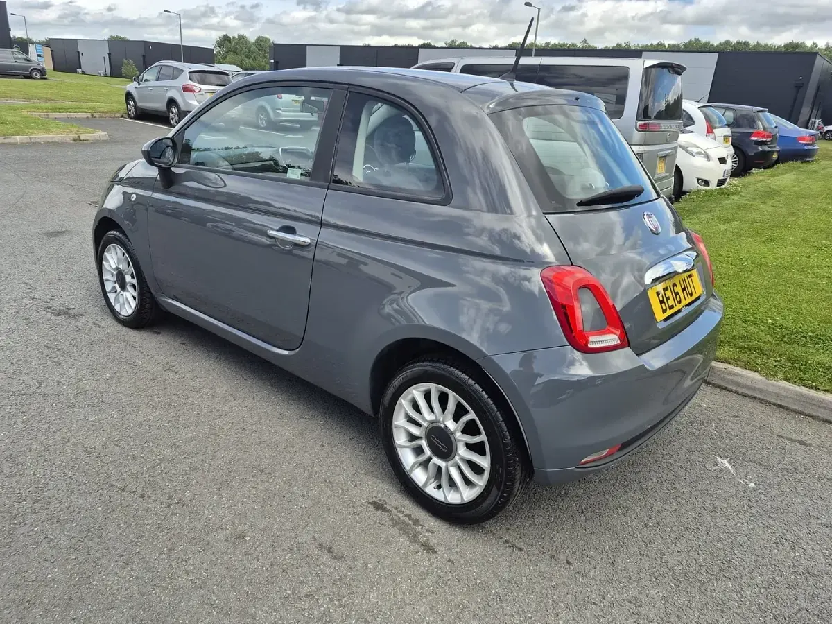 Used Fiat 500 Pop Star 85 HP (62 kW) 2016 Grey Hatchback
