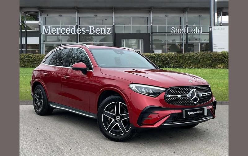 Used Mercedes GLC220 AMG line 194 HP (142 kW) 2023 Red SUV