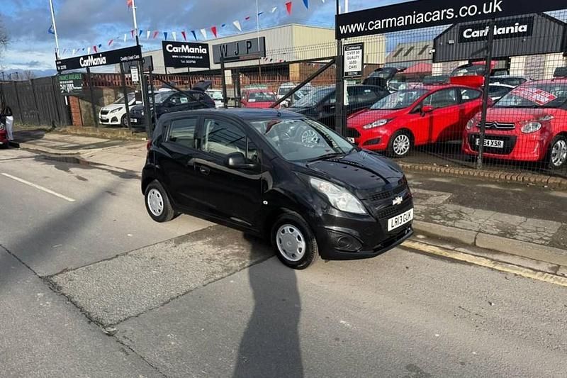 Used Chevrolet Spark LS 2013 Black Hatchback