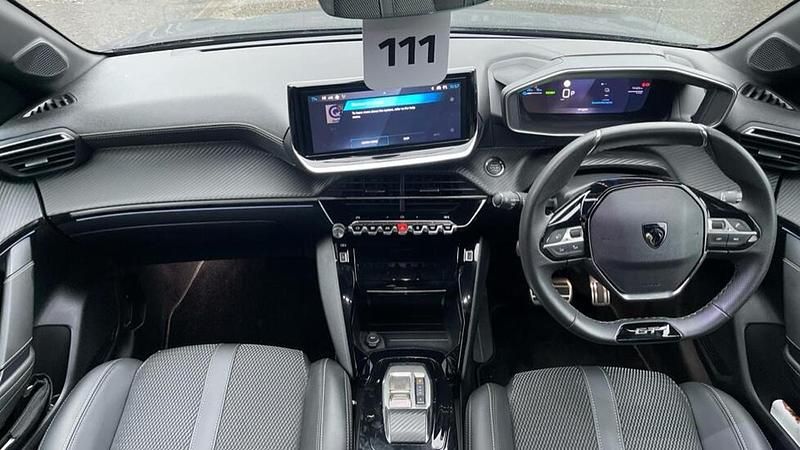 Used Peugeot e-208 GT 98 kW (134 HP) 2024 Black Hatchback