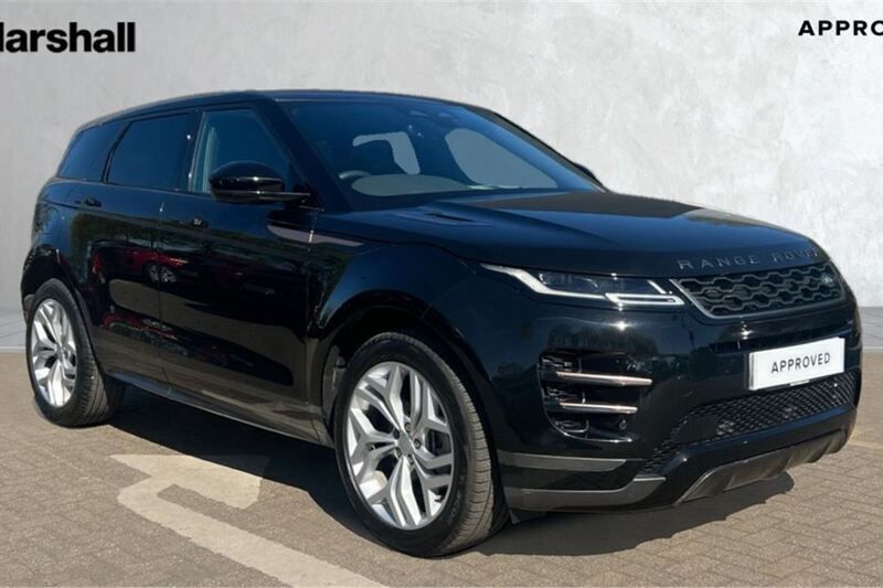 Black Used 2023 Land Rover Range Rover evoque SE Dynamic SUV | £30,692 (Good price) - Image 1/4
