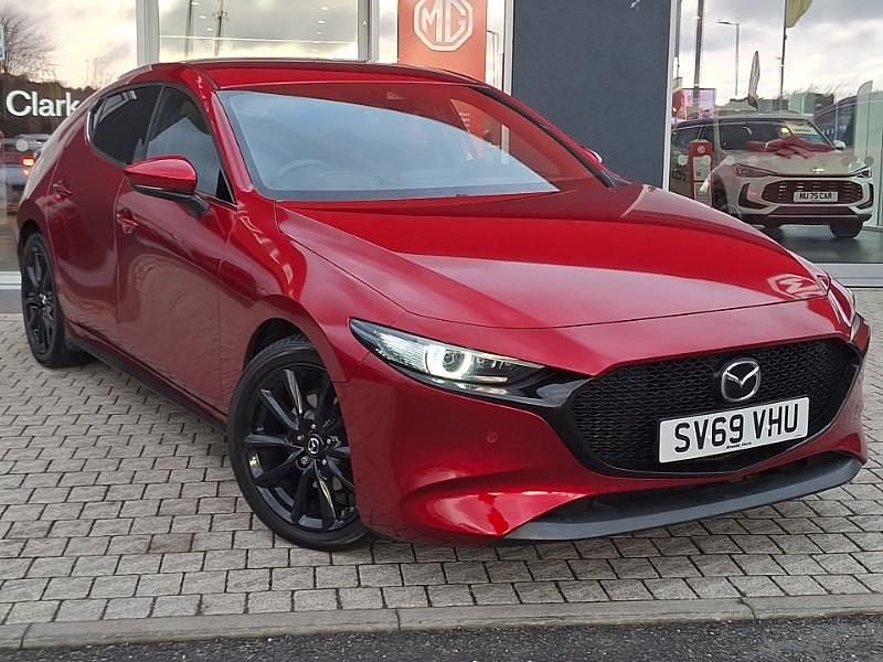 Red Used 2019 Mazda 3 Inclusive Hatchback | £16,998 (Fair price) - Image 1/4