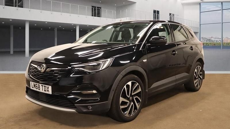 Used Vauxhall Grandland X Elite 130 HP (95 kW) 2018 Black SUV