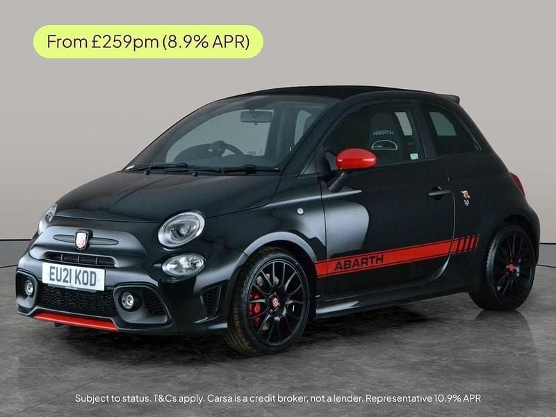 Used Abarth 595 Competizione 180 HP (132 kW) 2021 Black Cabriolet