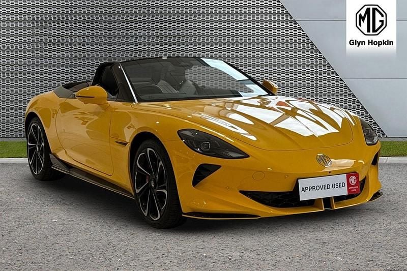 Used MG Cyberster 375 kW (510 HP) 2024 Yellow Cabriolet