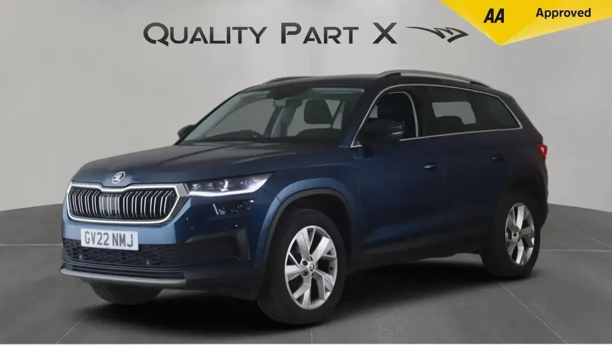 Used Skoda Kodiaq SE L 150 HP (110 kW) 2022 Blue SUV