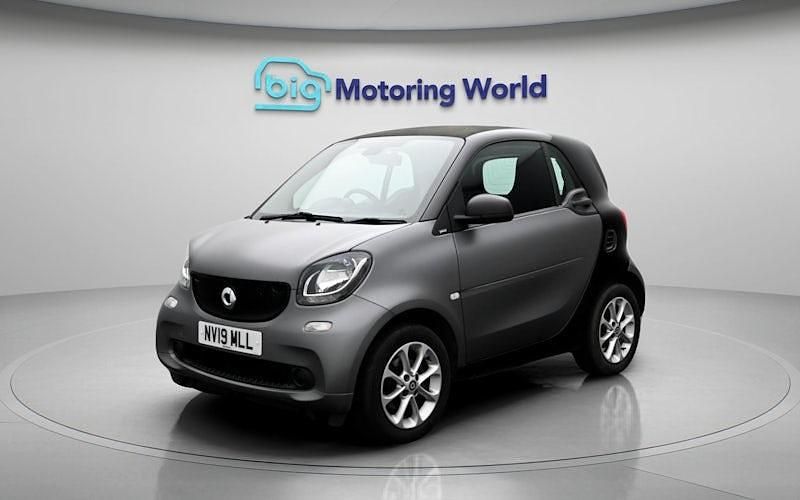 Used Smart ForTwo Coupé Passion 71 HP (52 kW) 2019 Black Coupe