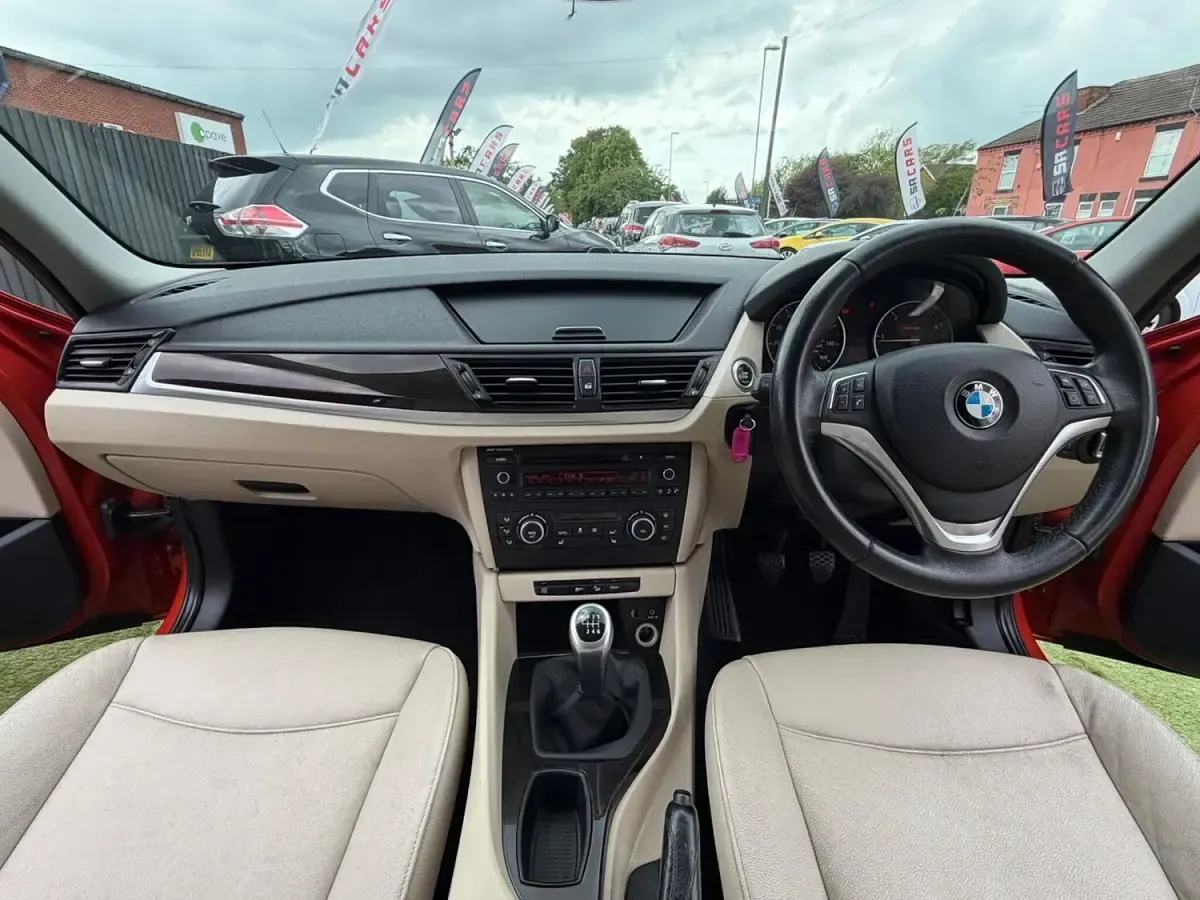 Used BMW X1 xLine 143 HP (105 kW) 2014 Orange SUV