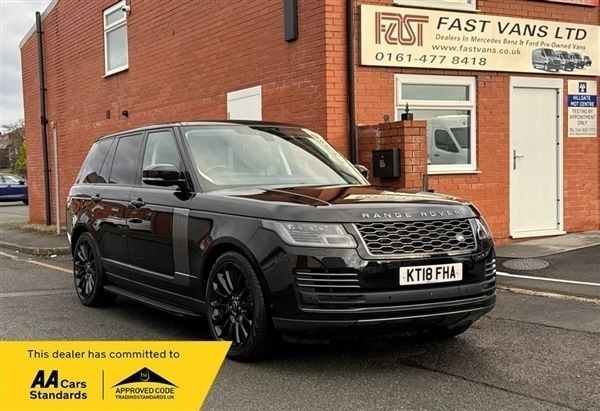 Black Used 2018 Land Rover Range Rover Autobiography SUV | £29,949 (Fair price) - Image 1/1
