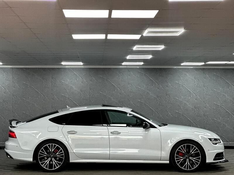 Used Audi A7 S-Line 2017 White Hatchback