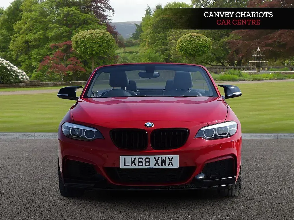 Used BMW 218 M Sport 134 HP (98 kW) 2018 Red Cabriolet