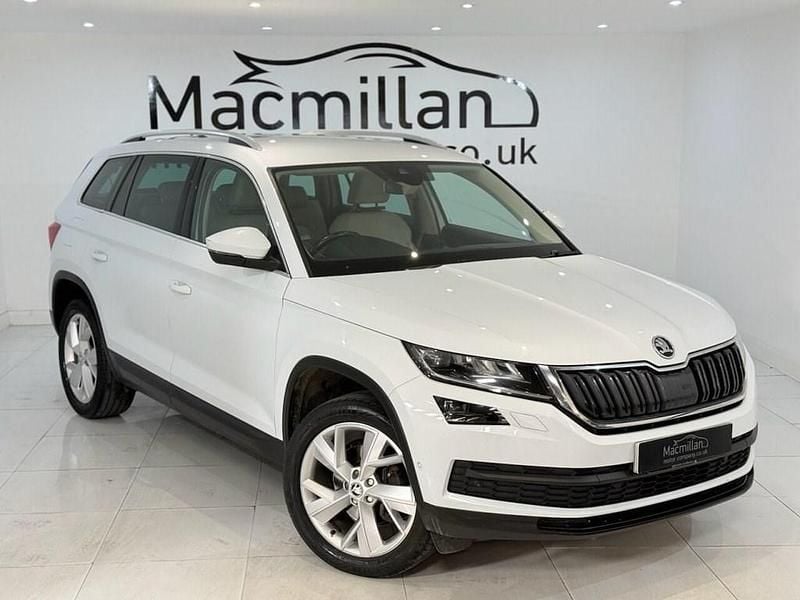 Used Skoda Kodiaq 150 HP (110 kW) 2017 White SUV