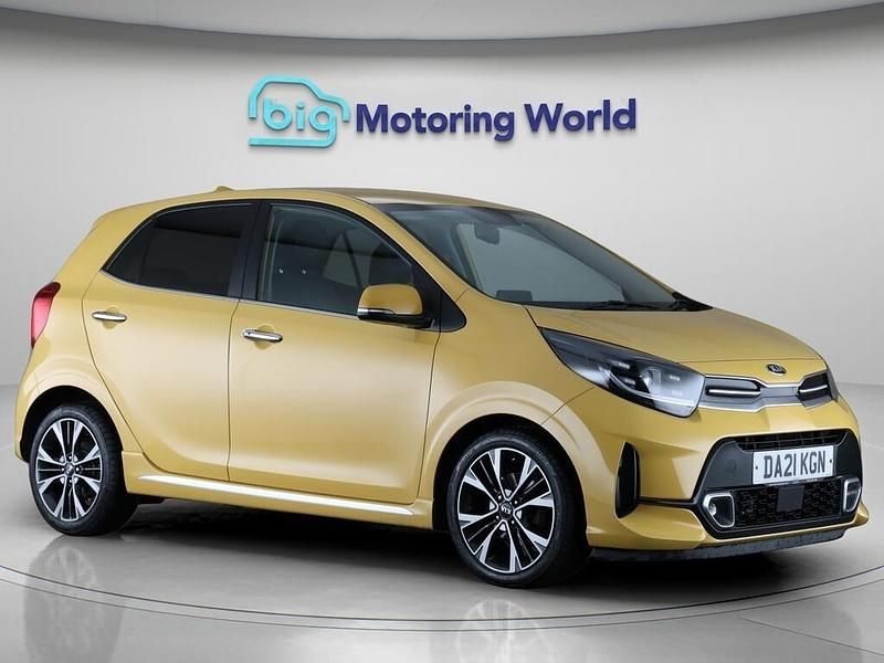 Yellow Used 2021 Kia Picanto 4 Hatchback | £9,100 (Fair price) - Image 1/4