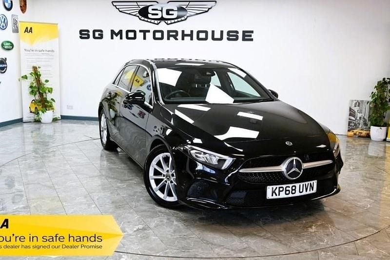 Black Used 2018 Mercedes A180 Executive Hatchback | £13,295 (Fair price) - Image 1/1