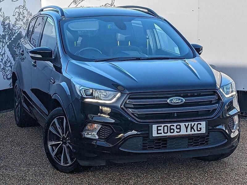 Black Used 2019 Ford Kuga ST-Line SUV | £11,995 (Fair price) - Image 1/4