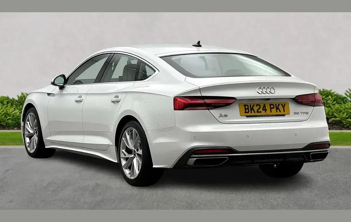 Used Audi A5 Sport 150 HP (110 kW) 2024 White Hatchback